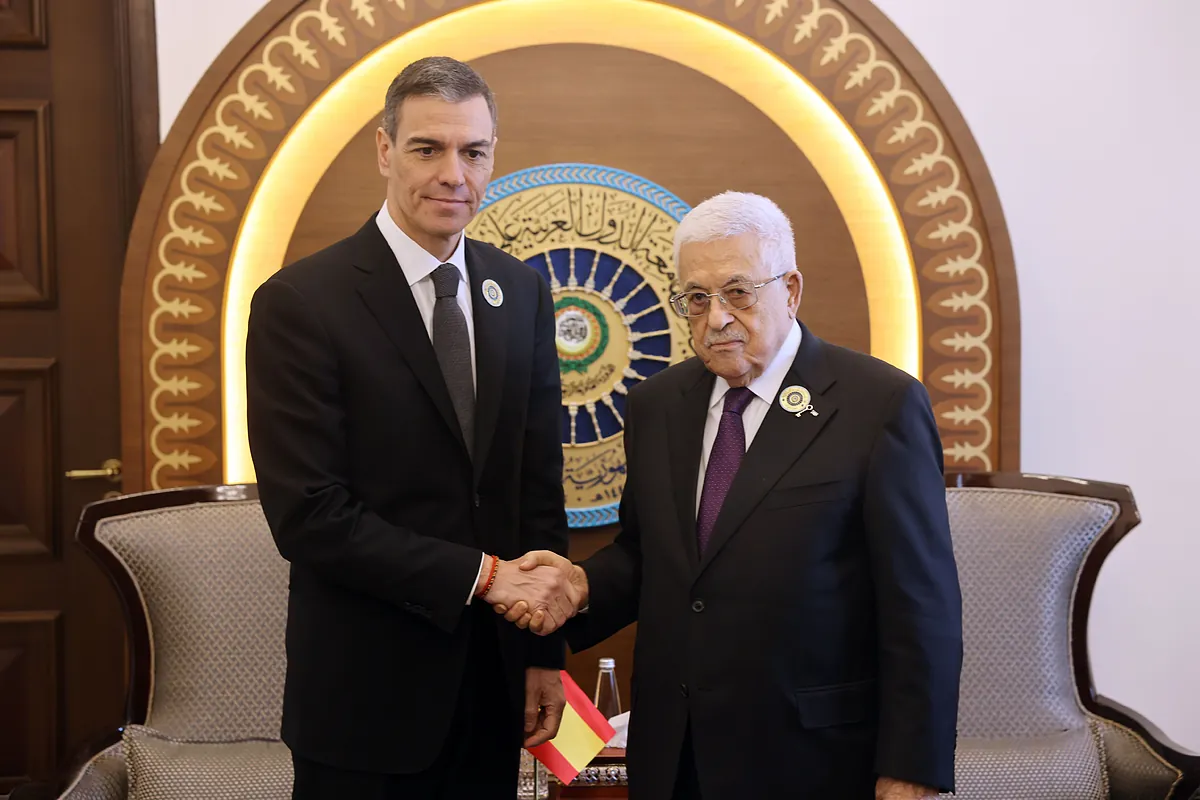 Snchez, ESPAA'nın Gazze'de “Barbarie'yi Durdurmak” için mümkün olan her şeyi yaptığını Filistin Otoritesinin Başkanına garanti ediyor