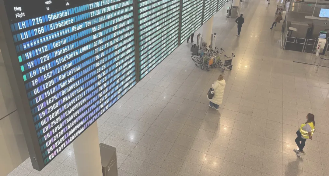 Vuelos suspendidos temporalmente en el aeropuerto de Berlín por alerta de drones