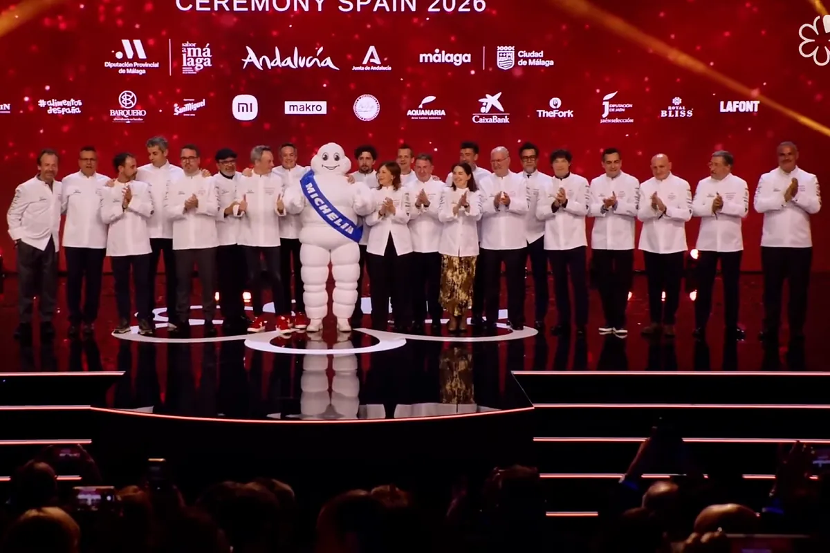 Gala Michelin 2026: Sin nuevos tres estrellas y con cinco nuevos restaurantes que logran los dos florones