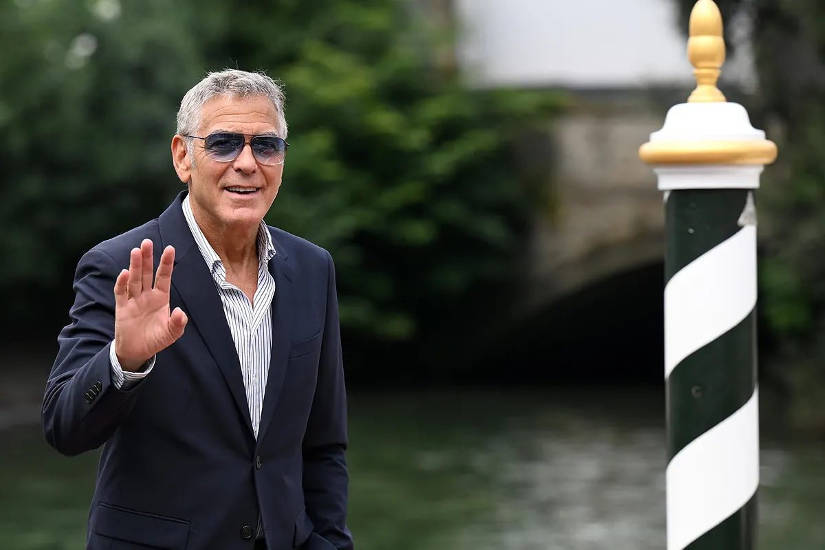 George Clooney, ausente en la presentación de su propia película en Venecia por una sinusitis