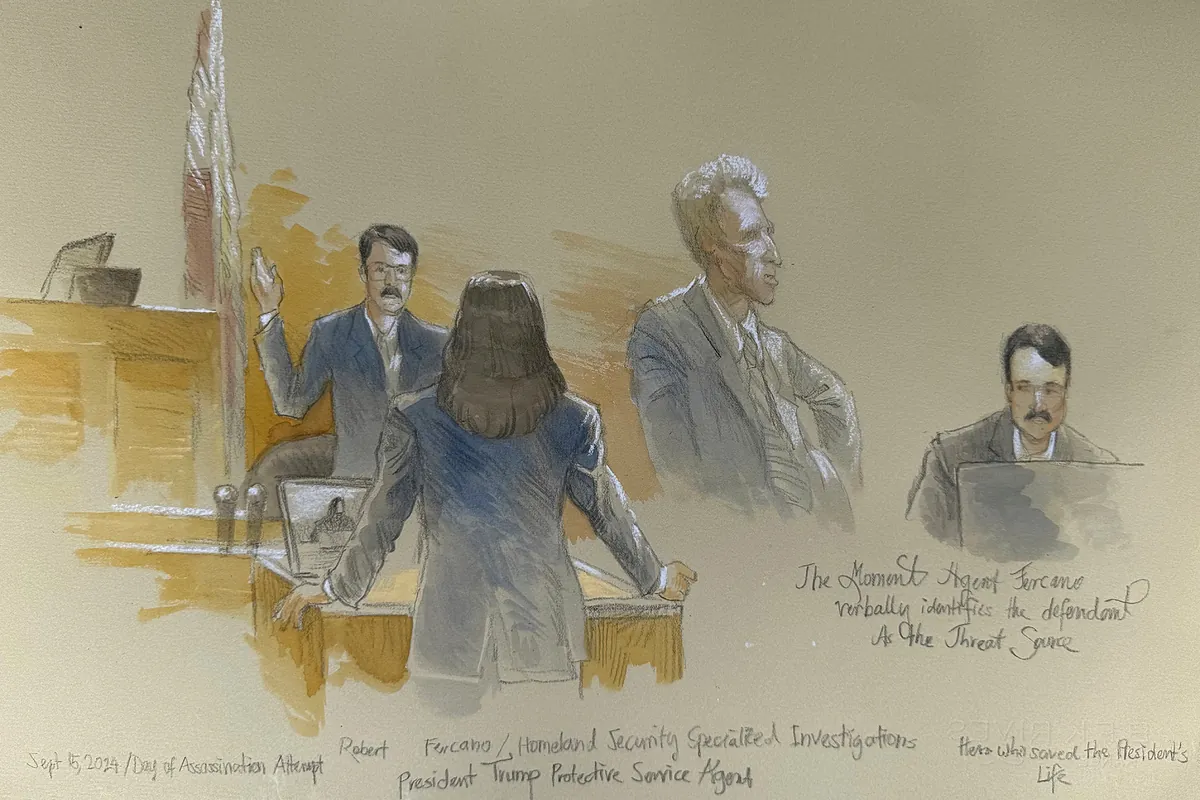 El acusado de intentar matar a Trump abre su juicio con referencias a Hitler, Putin e Israel