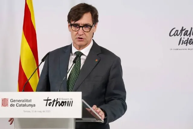 Salvador Iililla, Katalan iş adamlarını dinler ve Catalunya başına juntlarla belirli anlaşmalara açılır