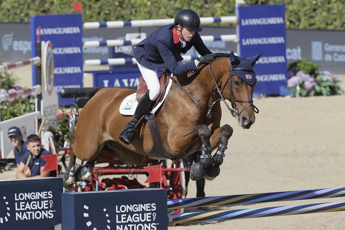 Scott Brash vuela sobre Barcelona y da a Gran Bretaña su primera Liga de Naciones