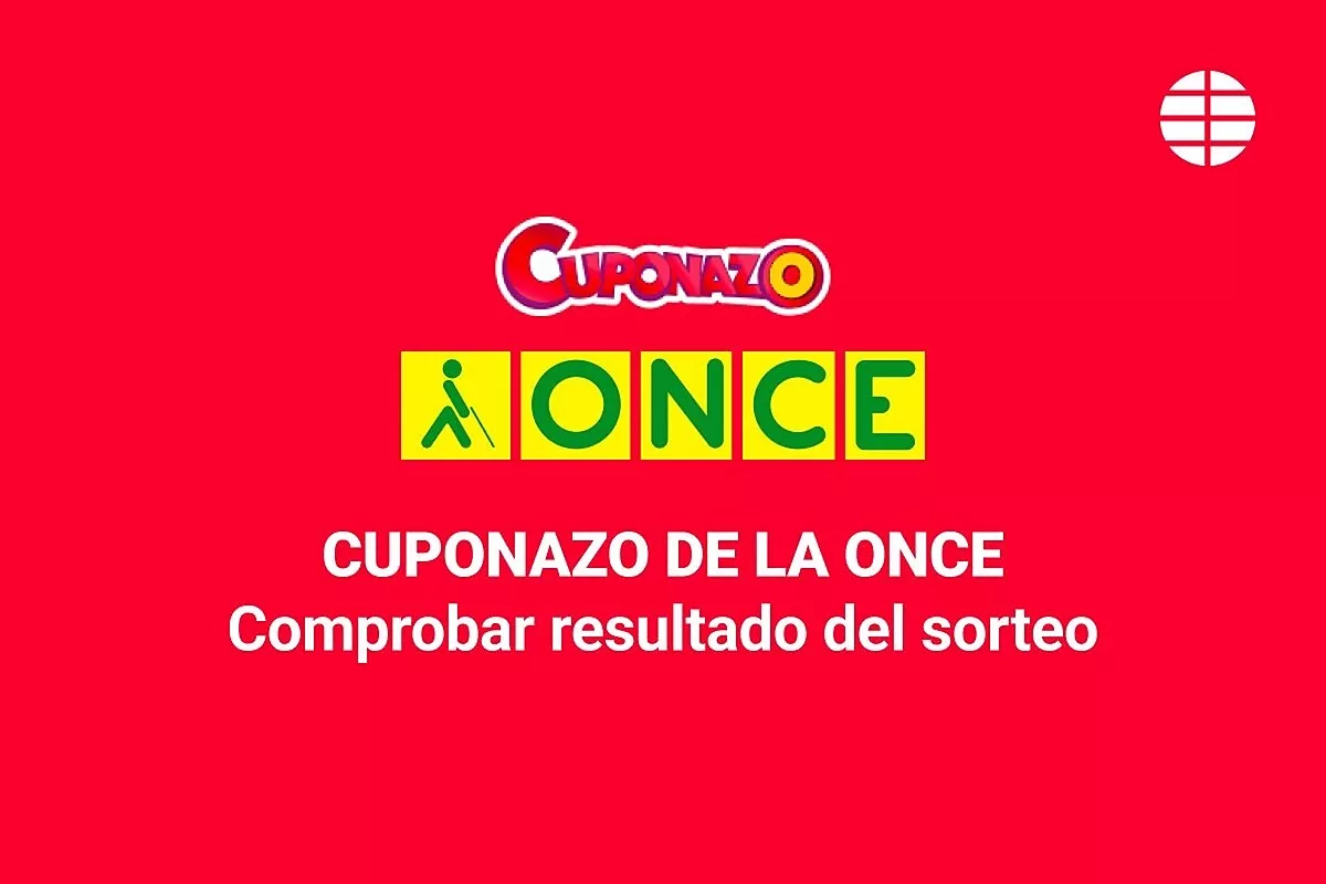 ONCE: Sorteo del Cuponazo del viernes 10 de octubre de 2025
