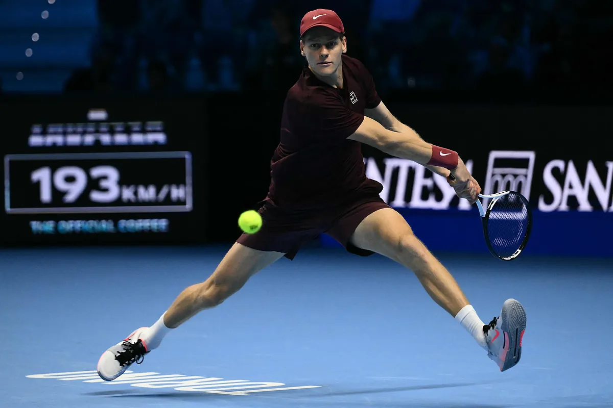 Sinner buscará revalidar su título en las Finales de la ATP 2025