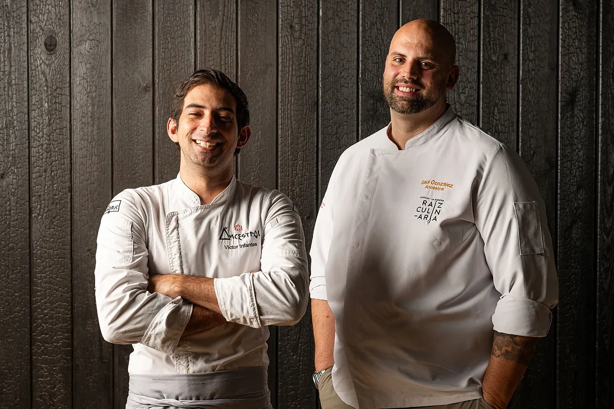 Los chefs de Ancestral desembarcan en Pozuelo con su alta cocina manchega y una nueva taberna de brasas