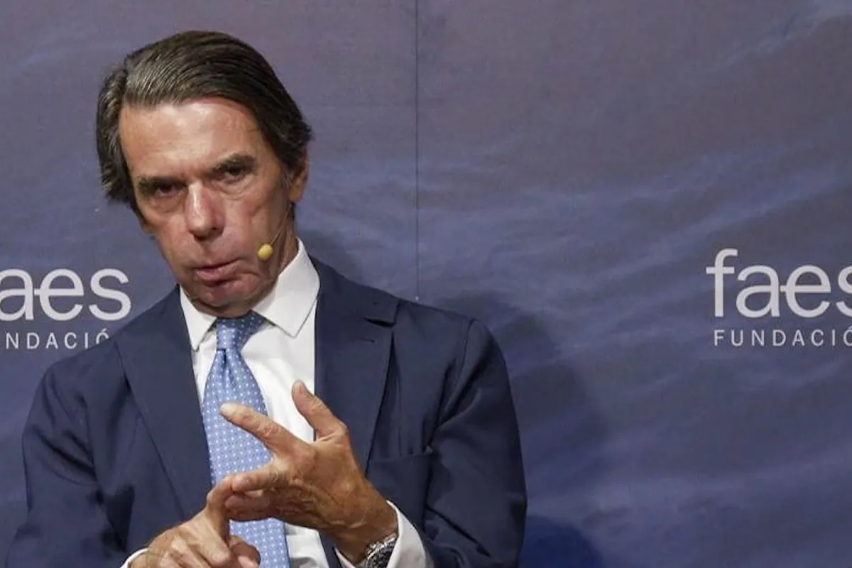 Aznar asegura que habría un problema "si Israel perdiese lo que está haciendo"