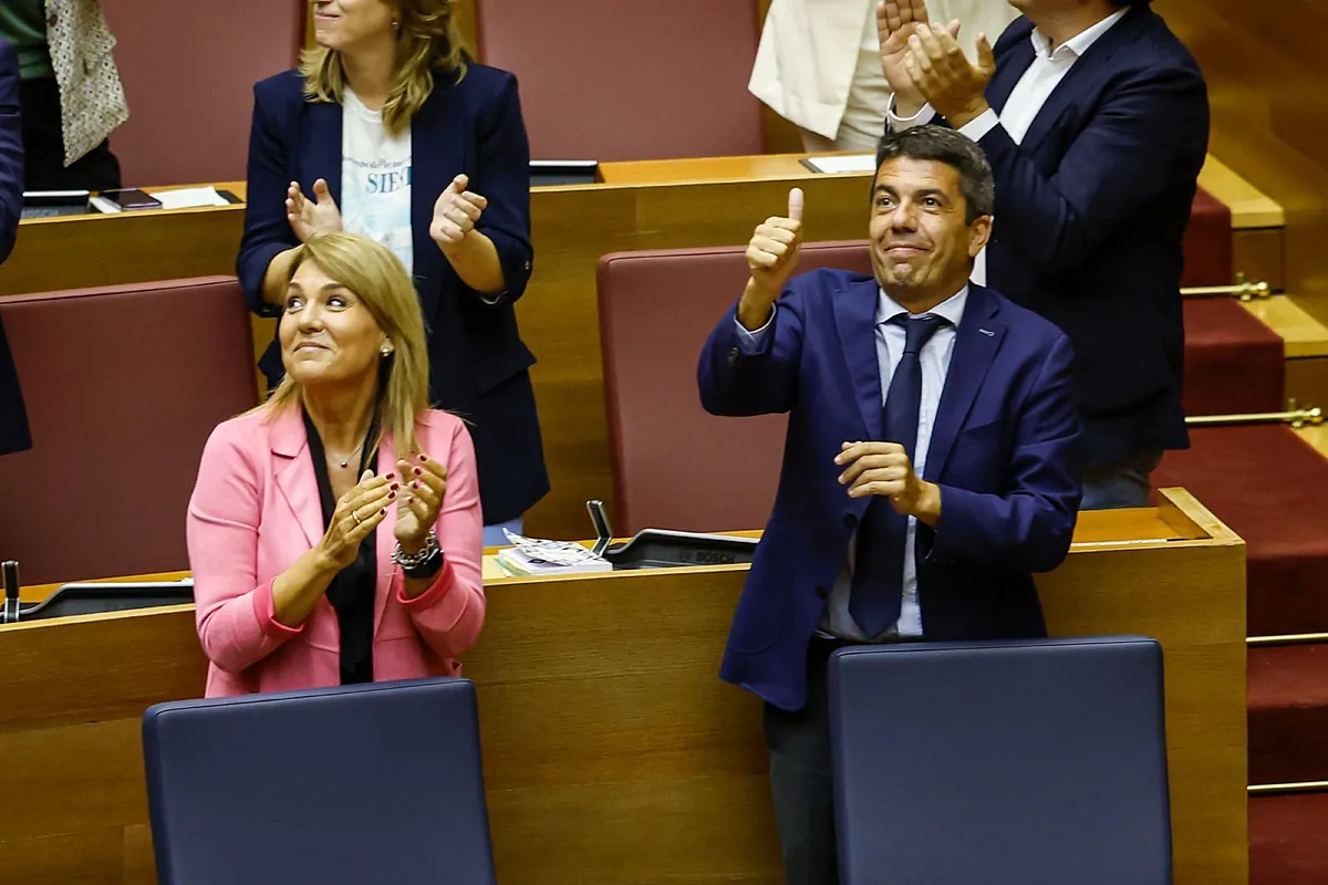 Mazón aprueba sus presupuestos con el apoyo de Vox y se reivindica frente a Sánchez y los barones del PP en minoría:  Voy a continuar 