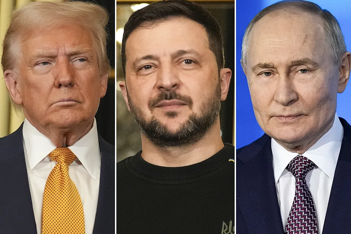 La retórica de Trump sobre Zelenski y Putin: de la exasperación a la cordialidad y viceversa