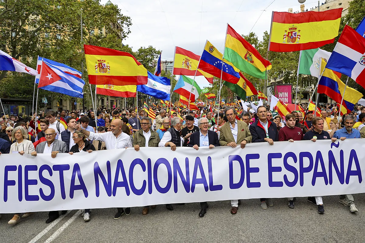 Cataluña también celebra el 12-O: "Somos mayoría los españoles que queremos la unidad"