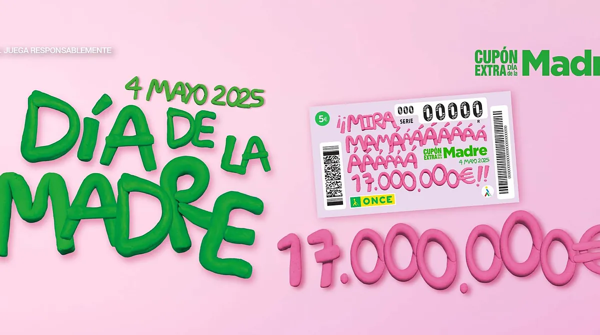 Cupón Extra de la ONCE por el Día de la Madre 2025: cuándo es, premios y  horario del sorteo | Lotería