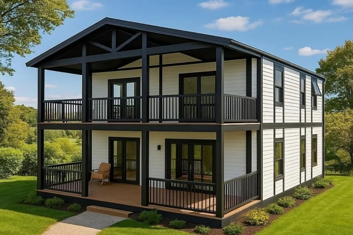 La casa prefabricada de Amazon por menos de 16.000 euros: dos pisos, instalación rápida y muy adaptable