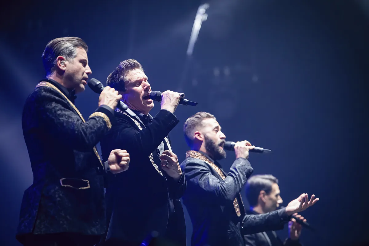 El  segundo round  en plena forma de Il Divo, el cuarteto de los récords, tras Carlos Marín