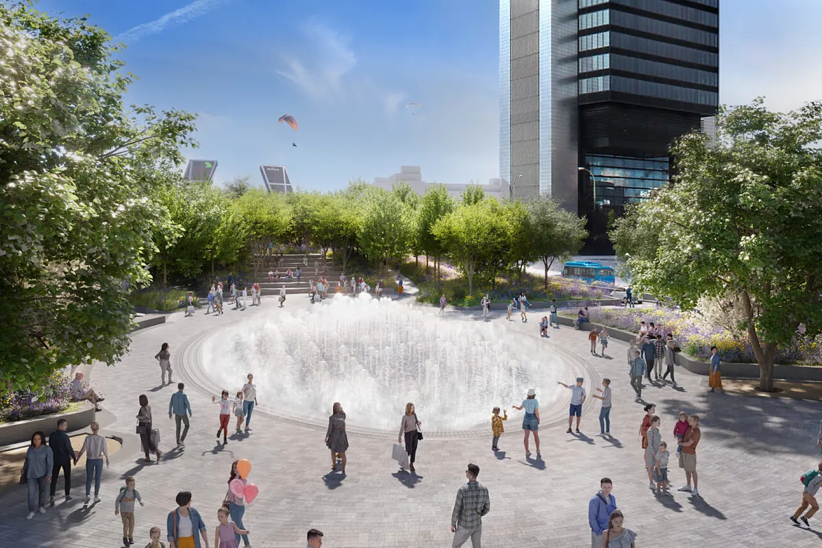 El soterramiento de Castellana se apunta a la ruta de las obras...