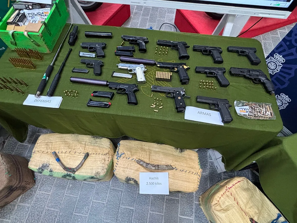 Armas, conexión con la mafia global, el logo de Putin y alijos de 20 millones: así operaba el clan narco desarticulado en Mallorca