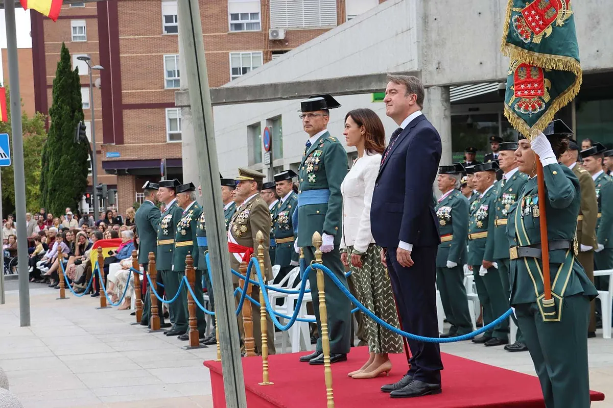 La Comandancia de la Guardia Civil celebra su patrón en Tres Cantos con reconocimiento a los agentes que trabajaron en el apagón