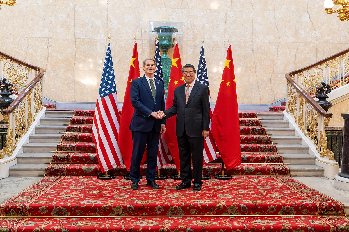 EEUU y China abordan en Madrid el futuro de los aranceles y la continuidad de TikTok: "Es una cita crucial para la confianza y la estabilidad globales"