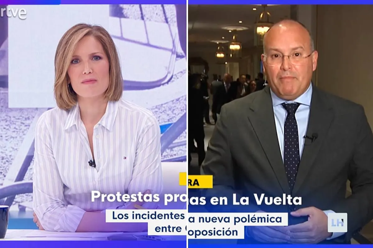 Fuerte enganchón entre Silvia Intxaurrondo y Miguel Tellado en el directo de La Hora de La 1: "Su pregunta es tremendamente irresponsable en una televisión pública"