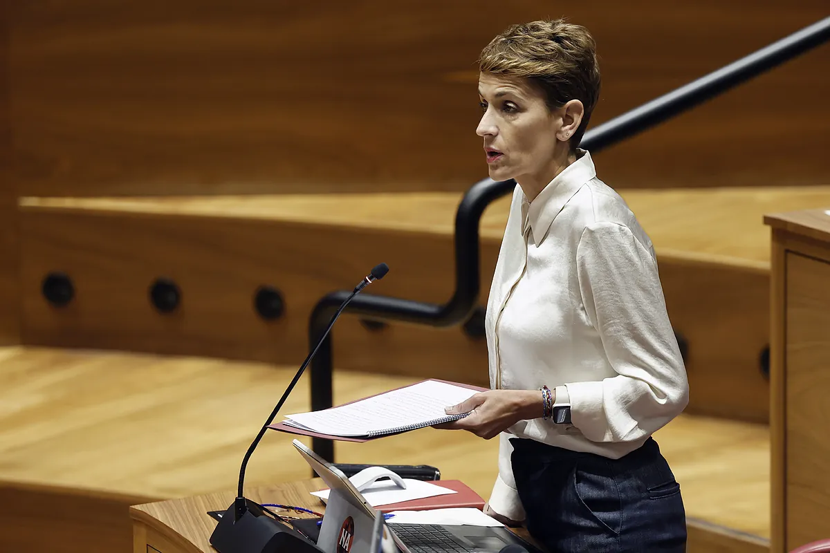 Chivite, interrogada hoy en el Senado por el  caso Koldo 