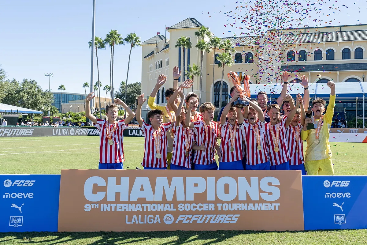 El Atlético hace historia en LaLiga Futures conquistando la cuarta consecutiva