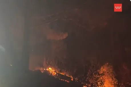 Investigan si el incendio forestal de Collado Mediano fue intencionado tras varios conatos en la misma zona afectada por el fuego