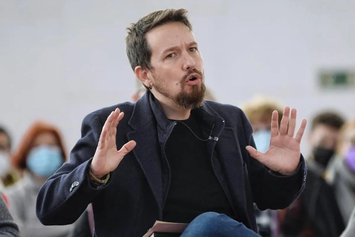 Pablo Iglesias tacha de "golpista" a María Corina Machado: "Se lo podrían haber dado a Hitler"
