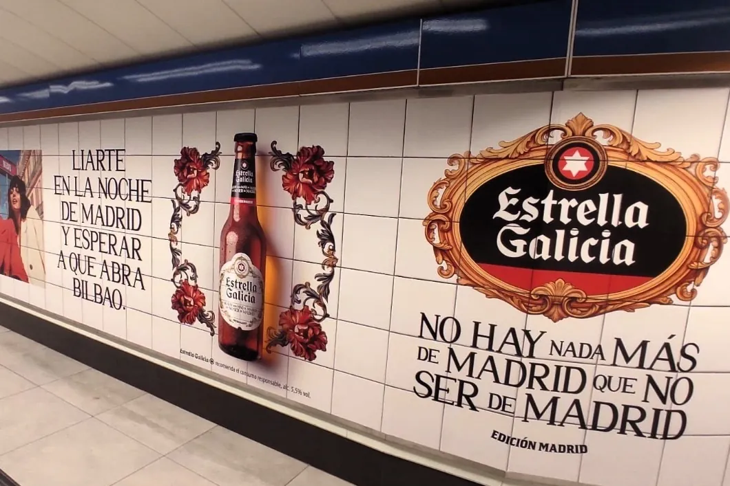 La campaña más castiza de Estrella Galicia  asalta  el corazón de la capital bajo el lema  No hay nada más de Madrid que no ser de Madrid 