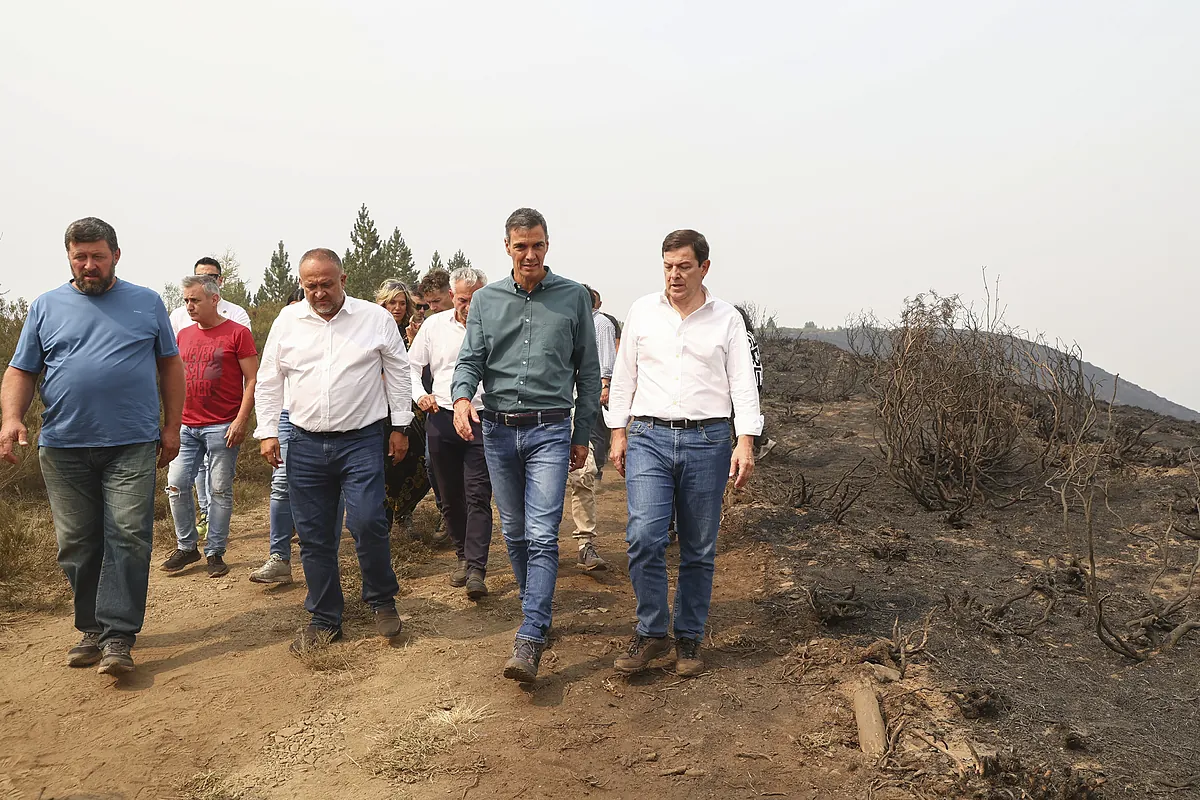 La  pelea nacional  de los grandes partidos atiza los incendios