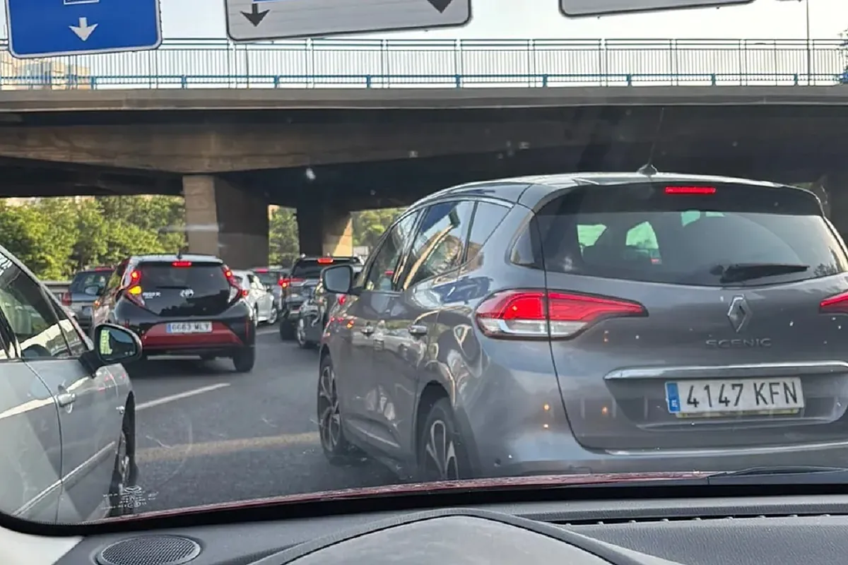 Cuatro horas atascada en la ratonera de la M-30 (para un trayecto...