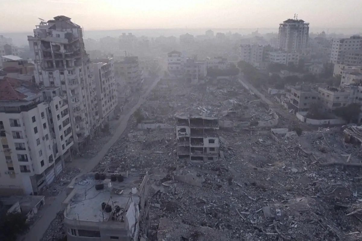 Imágenes antes y después de la guerra en Gaza: el nivel de devastación es total