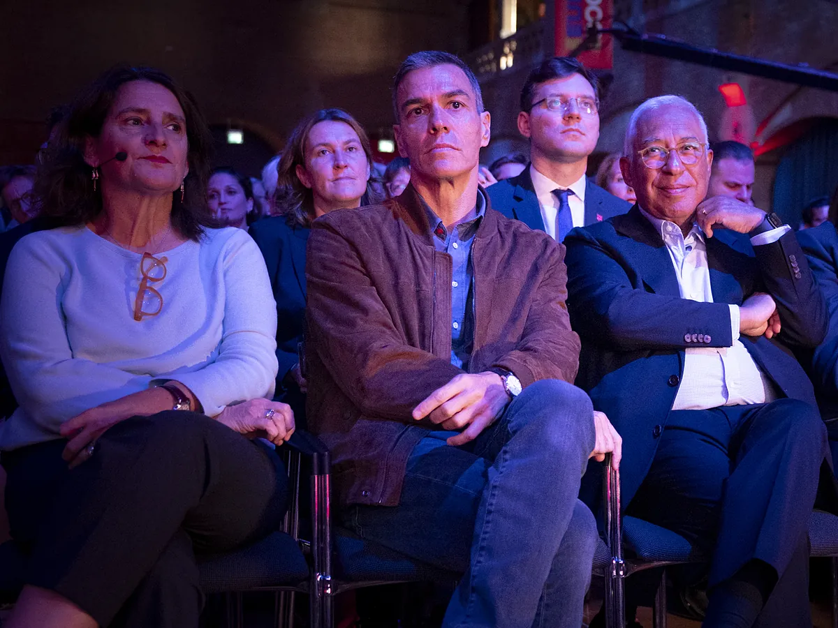 Del "Pedro, te necesitamos" al "¿qué le pasa a Sánchez?": el presidente desata aplausos en el congreso socialista europeo y preguntas por su delgadez