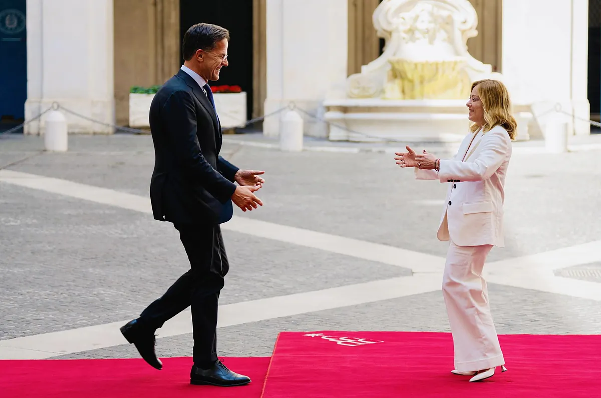 Rutte, Meloni'nin “Kolektif Güvenlik Giderleri”