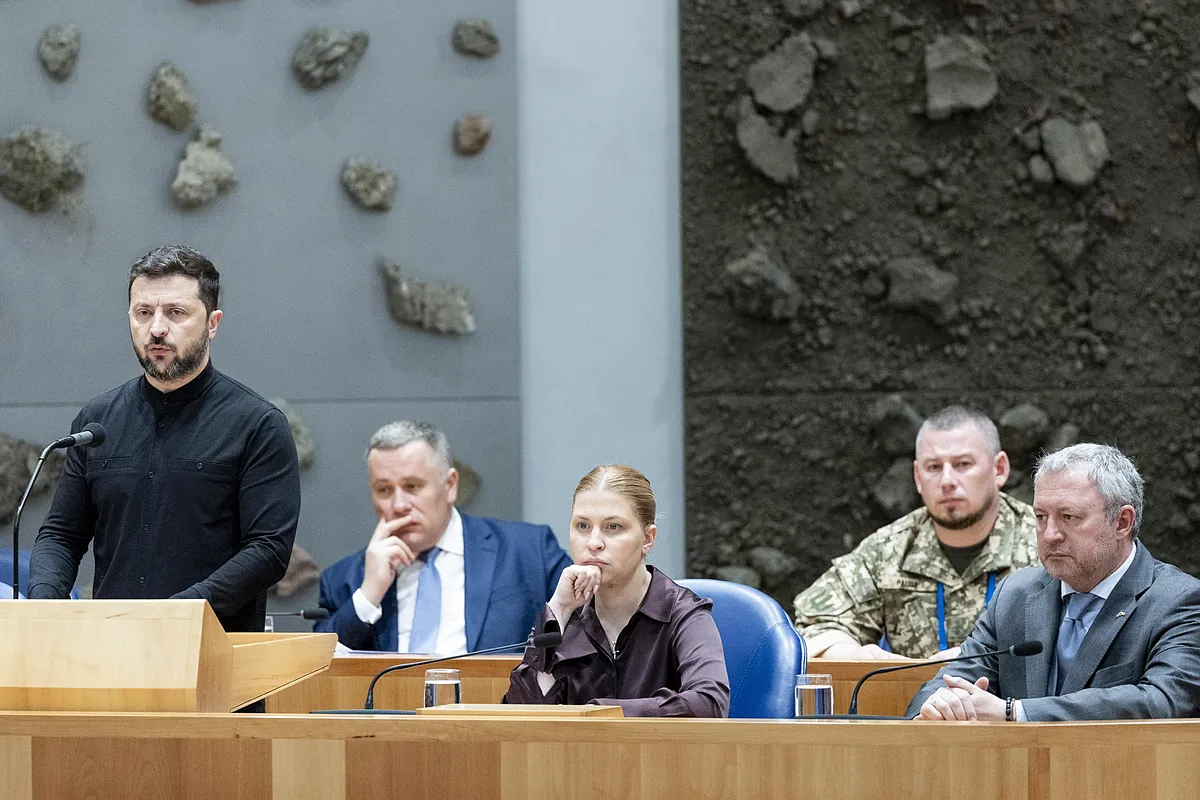 Zelenski pide que los países europeos de la OTAN dediquen un 0,25% de su PIB a Ucrania