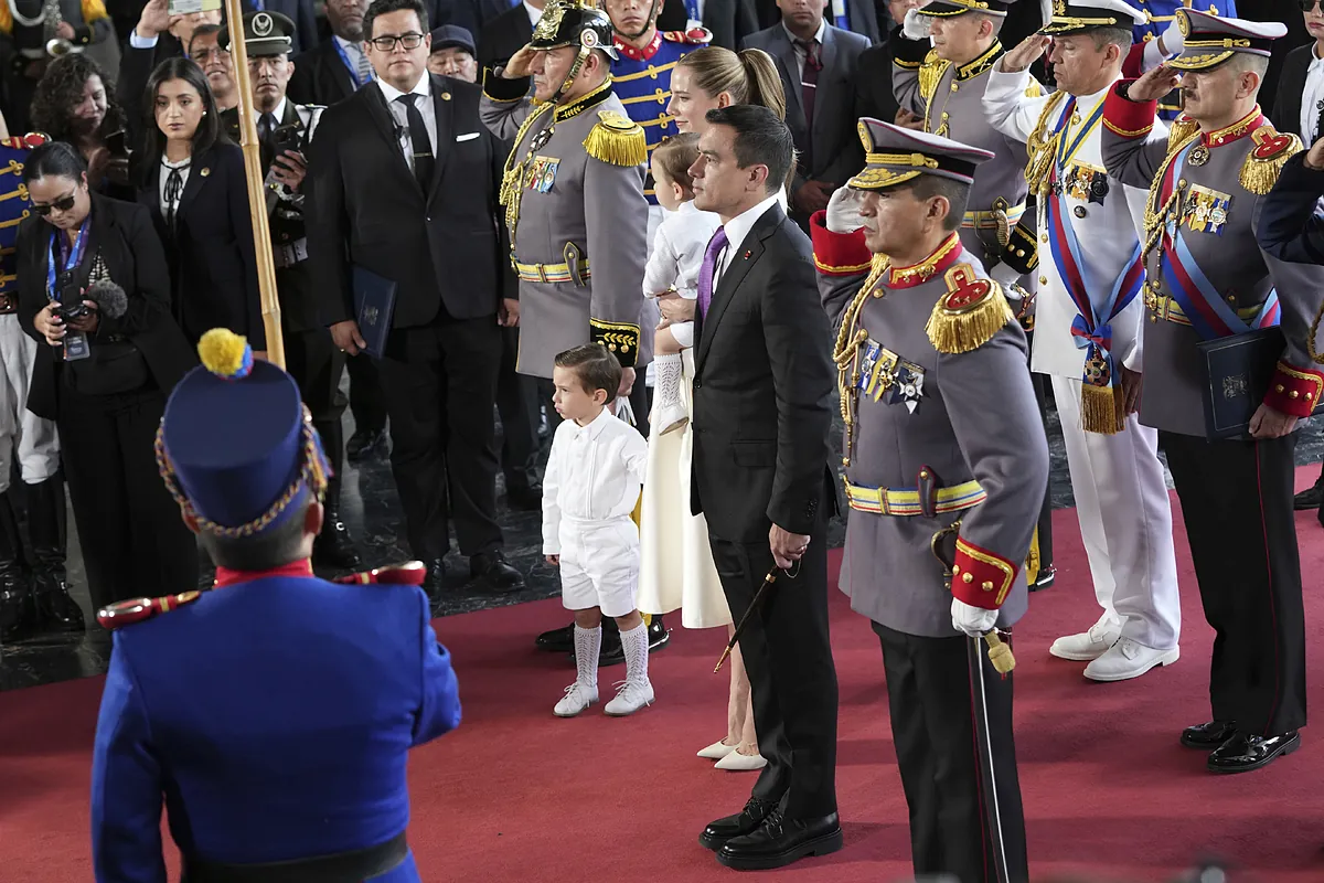 Noboa comienza su segunda presidencia decidido a transformar Ecuador