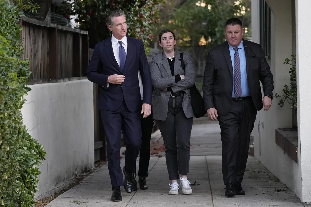 Gavin Newsom, el 'l?der de la resistencia' a Donald Trump...