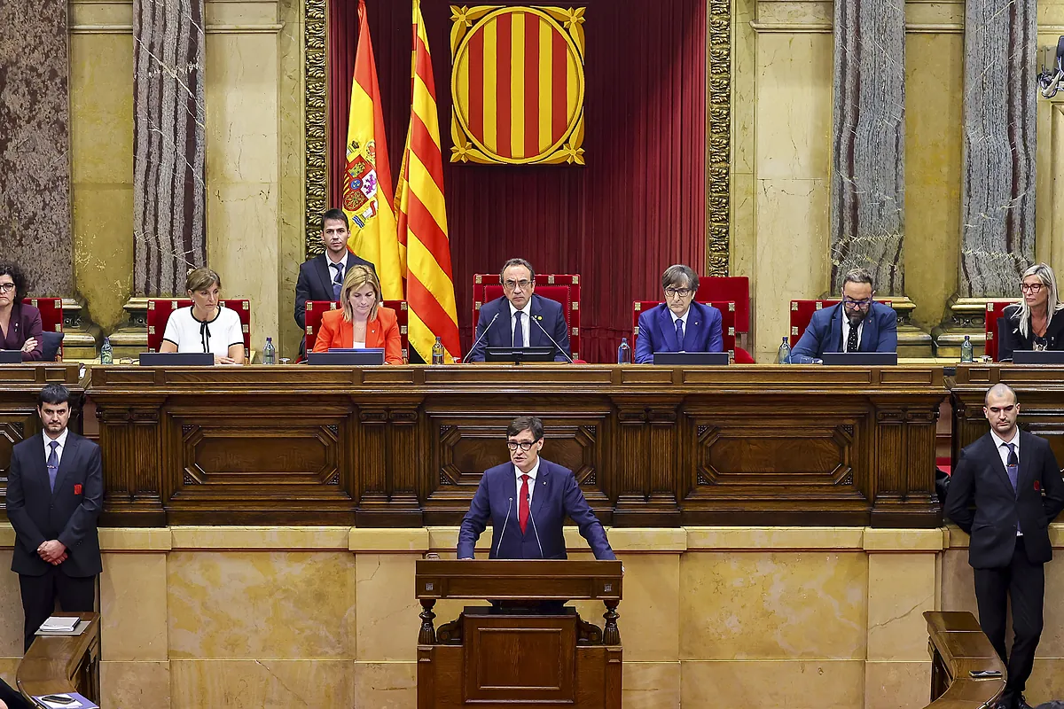 Salvador Illa busca afianzar el bloque con ERC y Comuns en financiación singular y Presupuestos frente a la beligerancia de Junts