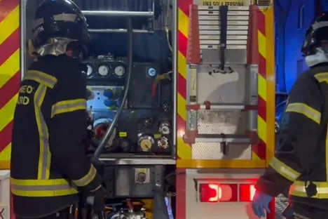 Villaverde'de evde çıkan yangında bir kişi hayatını kaybetti