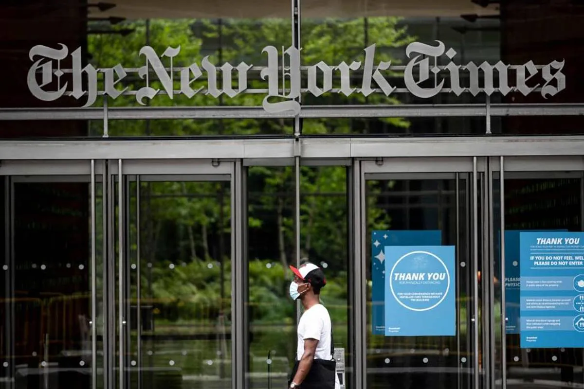 Trump presenta una demanda por difamación de 15.000 millones de dólares contra The New York Times