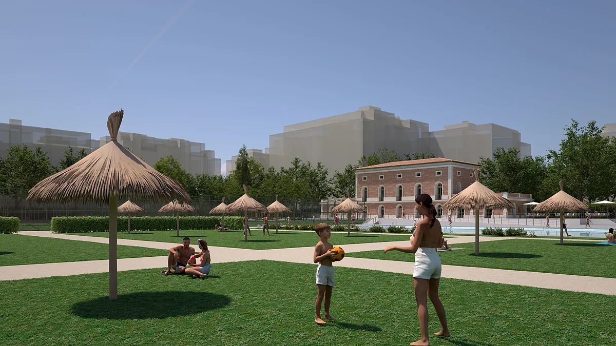 Ayuso  trae  la  playa  a Chamberí: el nuevo plan para Canal incluye un área acuática de 2.500 metros