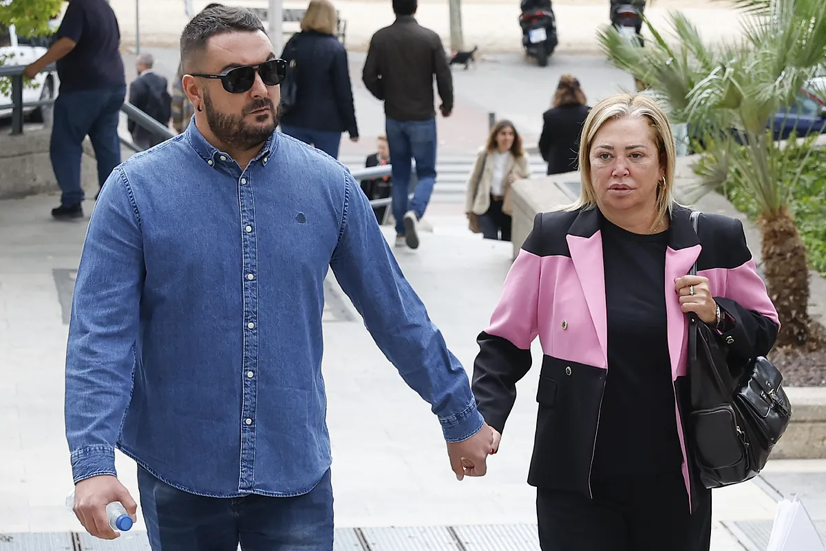 Belén Esteban declara en el juicio contra Toño Sanchís: "Yo confiaba en él, era como un familiar, pero se quedó dinero"