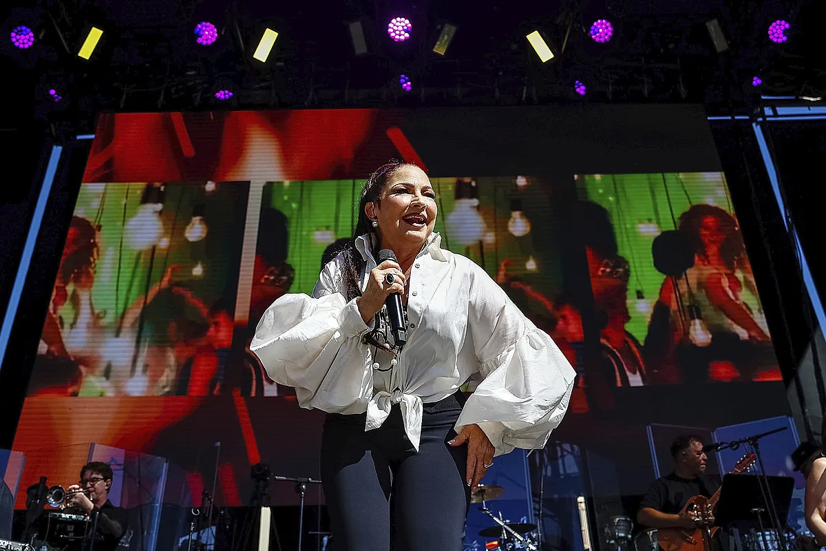 Madrid enloquece al ritmo de Gloria Estefan: "He venido a escucharla a Colón porque en Cuba está prohibida"