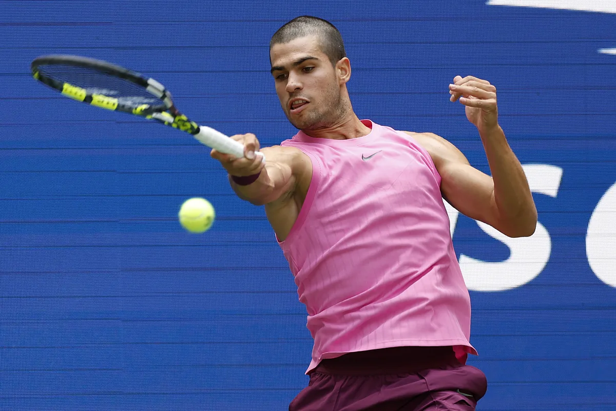 Alcaraz - Rinderknech: horario y dónde ver hoy por TV y online el partido del Us open 2025