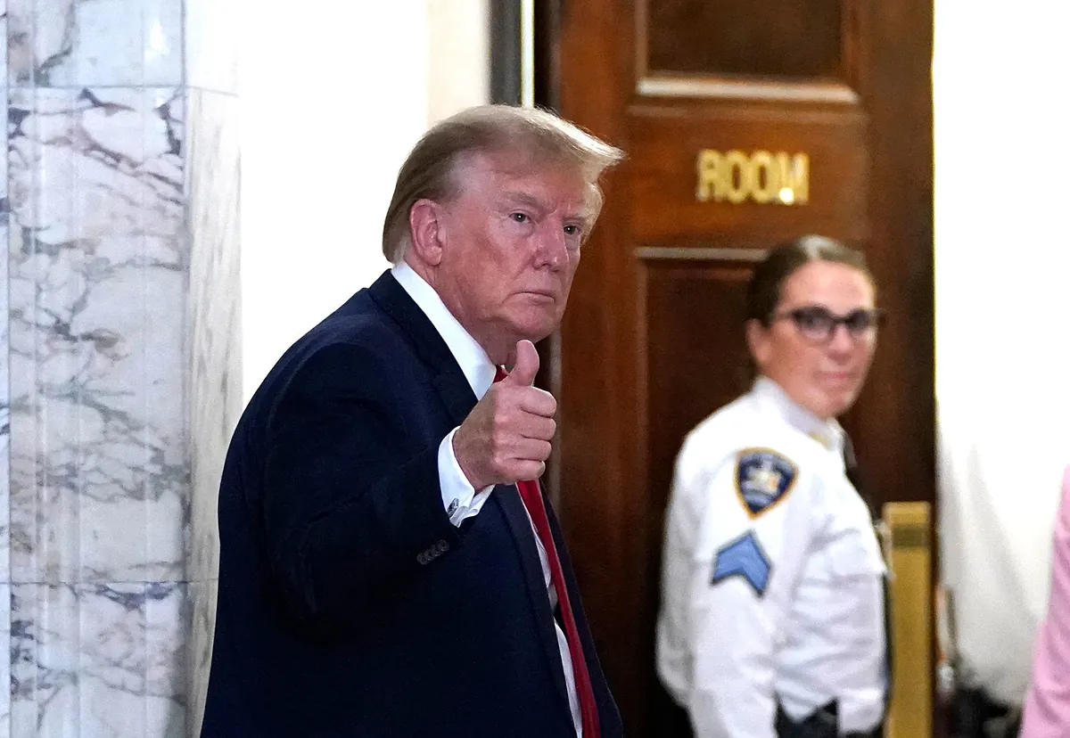 New York New York Mahkemesi, şirketinizde sivil sahtekarlık için Trump'a uygulanan 454 milyon para cezasını geçersiz kılıyor