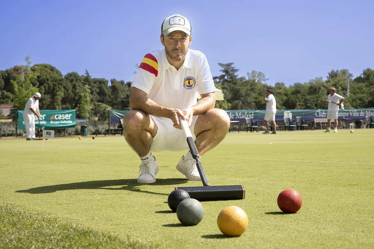 El auge del croquet en España, de Wimbledon a los campos del norte:  Si vas a un club verás a muchos jubilados jugando 