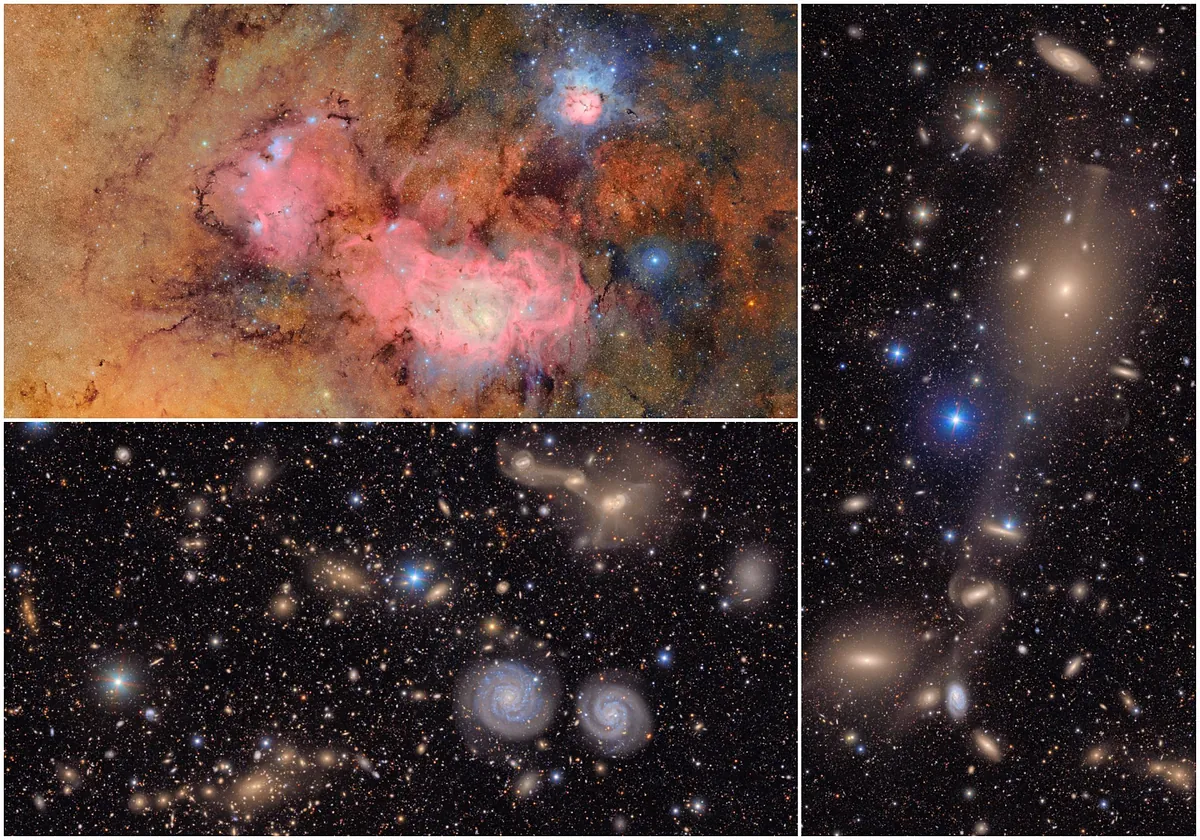 Las primeras imágenes de la que será  la  película  más completa del cielo nocturno jamás realizada 
