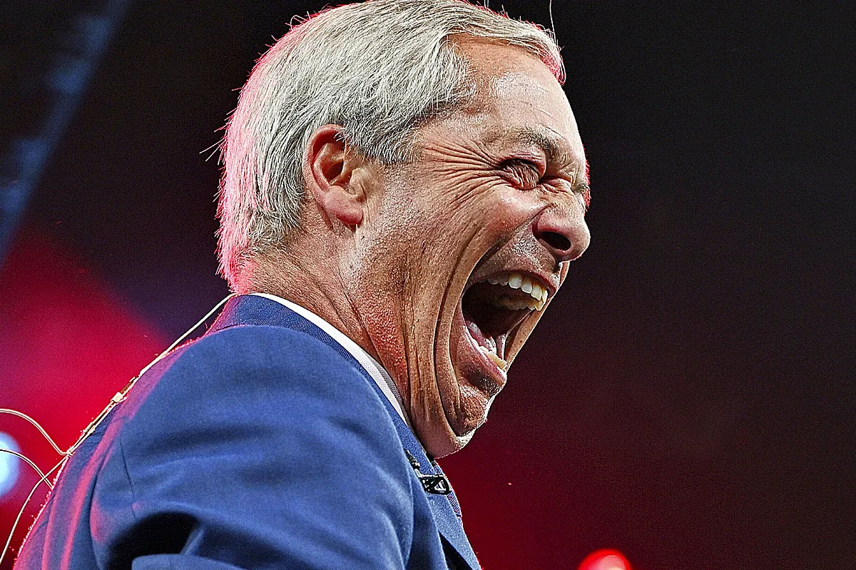 La gran fiesta de Nigel Farage en Birmingham con el respaldo de las encuestas